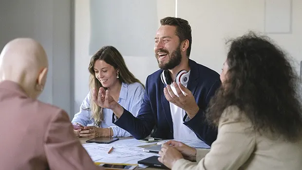 Reunión de trabajo y proyectos profesionales